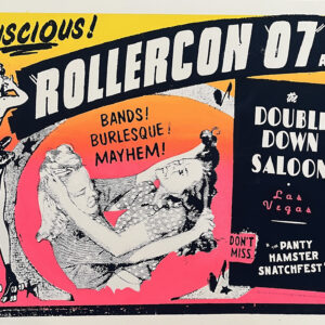 RollerCon ’07 Poster by Art Chantry