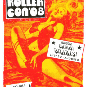 Rollercon 2008 Poster by Art Chantry